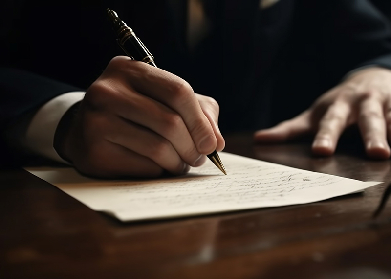 Peres képviseleti szerződés aláírása